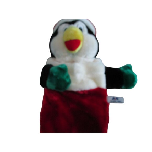 Vintage Penguin Christmas Stocking 1992 AA Plush Inc GUC - Picture 11 of 14